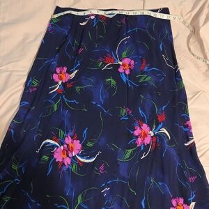Tommy Bahama Blue Floral Skirt Set